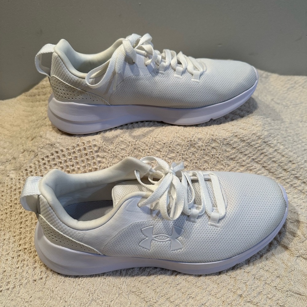 Under Armour Women's White Athletic Sneakers